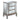 Convenience Concepts Gold Coast Vineyard Mirrored 3 Drawer End Table
