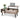 Lift Top Coffee Table with Storage for Living Room - 39.37D x 19.69W x 16.93H