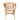 Varick Bohemian Natural Brown Finished Rattan Dining Chair