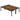 6.5FT Conference Meeting Seminar Business Table Set for 8-12 Person (Set of 2)